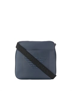 Emporio armani сумка на плечо с тисненым логотипом один размер синий Emporio armani
