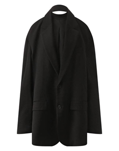 Платье из вискозы и шерсти Balenciaga