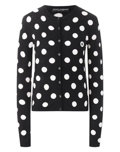 Кардиган из шерсти и шелка Dolce&gabbana