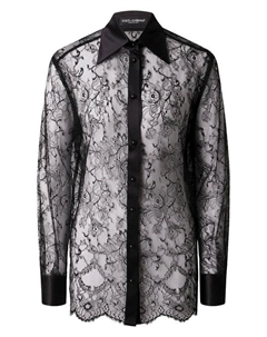 Блузка из вискозы и шелка Dolce&gabbana