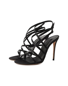 Текстильные босоножки Julia Cage 100 Casadei