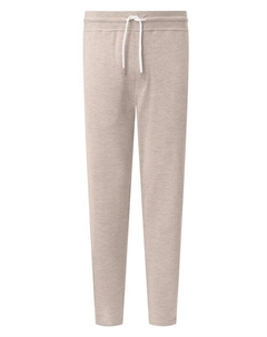 Брюки из кашемира и шелка Brunello cucinelli