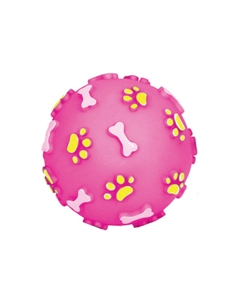 Игрушка для собак Мяч с лапками и косточками (11 см., В ассортименте) Триол