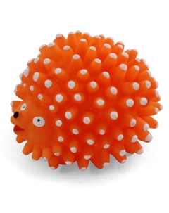 Игрушка для собак Ёжик (8 см., Оранжевый) Триол