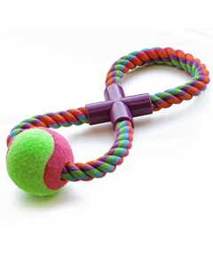Игрушка "Грейфер восьмерка и мяч" для собак Триол