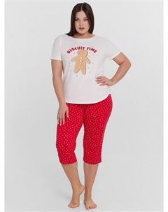 Пижама женская с принтом Mark formelle