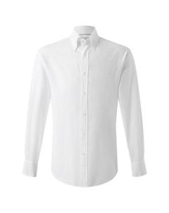 Хлопковая рубашка Brunello cucinelli