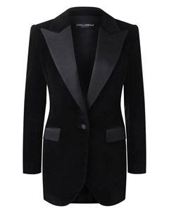 Бархатный жакет Dolce&gabbana