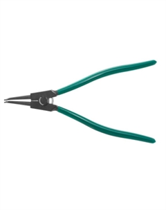 Щипцы изогнутые для стопорных колец P18012D 046494, удлиненные, с ПВХ рукоятками, разжим, 85-165 мм, 3.5-4.0 мм, 310 мм Jonnesway