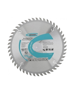 Пильный диск по дереву 73328 ф210 х 32 мм, 48 зубьев + кольцо 32/30мм Gross