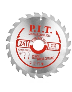 Диск пильный ACTW10-200T24, 200x32/30x2,2 мм, 24T P.i.t.