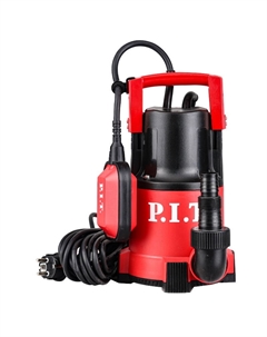 Насос дренажный P.I.T. PSW400-C1, электрический 400Вт, чистая вода, напор 7м, 133л/мин, ударопрочный пластик P.i.t.