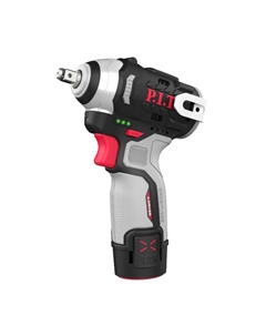 Гайковерт аккумуляторный бесщеточный IMPACT PIW12K-120A/1, 12В, 120Нм, 3/8", 1 АКБ 2Ач, ЗУ P.i.t.