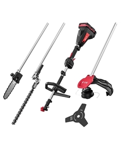 Триммер, кусторез, высоторез аккумулятор бесщёточный P.I.T. PTR20H-380C/2, 20В+20В, 2 АКБ 3 Ач, ЗУ P.i.t.