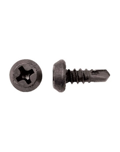 Саморез SMP1-91682-200, 3.8х11 мм для лист. металла, фосфат, со сверлом (200 шт в пласт. конт.) Starfix