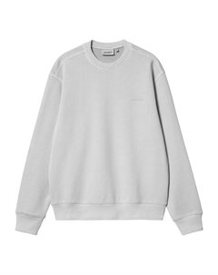 Свитшот Duster Script Sweat SS24 Basalt (Garment Dyed) Carhartt wip