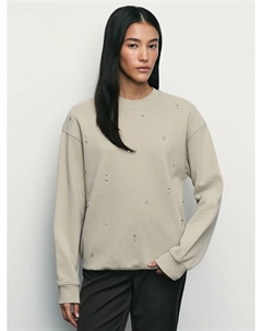 Свитшот со стразами Zarina