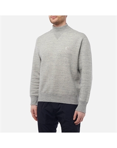 Мужская толстовка Japanese Melange Fleece Logo Turtle Neck C.p. company