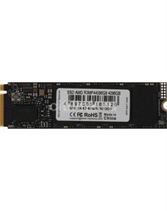 SSD накопитель Radeon R3MP44096G8 4ТБ, M.2 2280, PCIe 4.0 x4, NVMe, M.2 Amd