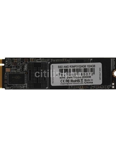 SSD накопитель Radeon R3MP31024G8 1ТБ, M.2 2280, PCIe 3.0 x4, NVMe, M.2 Amd