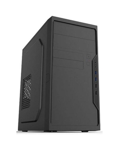 Корпус mATX FL-733R-FZ450R-U32, Mini-Tower, 450Вт, черный Foxline