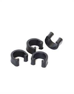 Рубашка/направл. CLARKS CCC-3PB, д/рубашек/гидролиний, ⌀4-5мм пластик универс. крепление на раму 4шт CLARKS, 3-839 Clarks