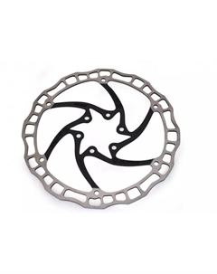 Диск тормозной CLARKS CD-08-180-BLACK 180мм+6болтов нерж. сталь, черный, 3-833 Clarks