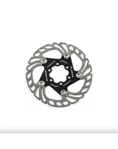 Диск тормозной CLARKS. тормоза плавающий на алюминиевом пауке CFR-AR18-140-BLK-AM 140мм+6болтов нерж. сталь, 3-834 Clarks