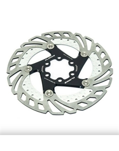 Диск тормозной CLARKS плавающий на алюминиевом пауке CFR-AR18-203-BLK-AM 203мм+6болтов нерж. сталь, 3-837 Clarks