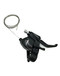 Шифтер/тормозная ручка TOURNEY ASTEF41R6AL, правый, 6 скоростей, 2050 мм, черный, 2-4016 Shimano