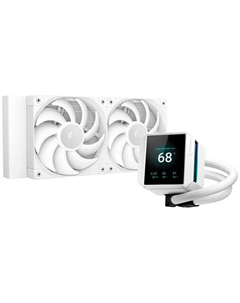 СЖО для процессоров Deepcool MYSTIQUE 240 WH (R-LX240-WHDSNMP-G-1)