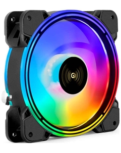 Вентилятор для корпуса ExeGate EX12025HM3PM.FRGB.7O5CSU 120mm FRGB (EX295963RUS) Exegate