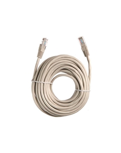 Патч-корд UTP кат.5e, 10 м, RJ45-RJ45, серый, LSZH, (NT.BC.UTP.5e-10.0m-2-lszh) Netko