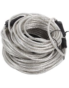 Кабель-удлинитель USB(Am)-USB(Af), 25 м, прозрачный, (ACU823-25M) Aopen