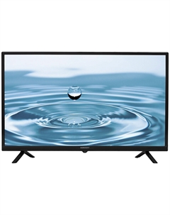 Телевизор 32" Horizont 32LE7052D, 1920x1080, DVB-T /T2 /C, HDMIx2, USBx1, WiFi, Smart TV, черный (32LE7052D)
