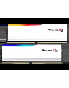 Комплект памяти DDR5 DIMM 64Gb (2x32Gb), 6000MHz, CL32, 1.4V, RIPJAWS M5 RGB (F5-6000J3238G32GX2-RM5RW) Retail G.skill