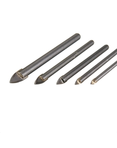 Набор сверл по плитке и стеклу 3-8 мм (5 шт.) (640-346) Практика