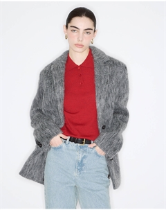 Пальто серого цвета 2mood