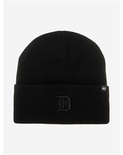 Шапка с отворотом BRAND B-HYMKR09ACE-BKA Detroit Tigers MLB (черный), Черный '47