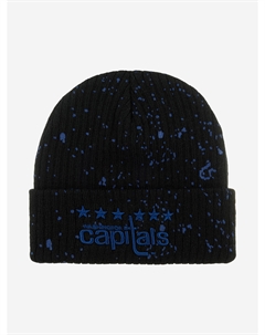 Шапка с отворотом MITCHELL NESS HCFK6021-WCAYYPPPBLCK Washington Capitals NHL (черный), Черный Mitchell and ness