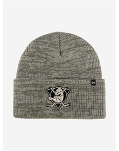 Шапка с отворотом BRAND H-BRNFZ25ACE-DYA Anaheim Ducks NHL (серый), Серый '47