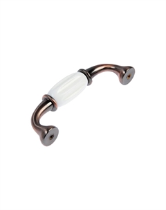 Ручка-скоба rsc012, пластик, м/о 96 мм, цвет медь, 4 шт. Cappio