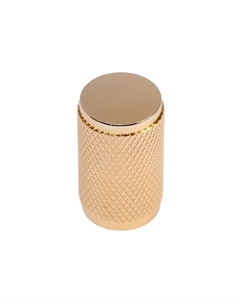 Ручка-кнопка, d=18 мм, цвет золото, 8 шт. Cappio