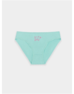 Трусы для девочек голубые с надписью Mark formelle