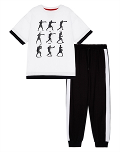 Комплект трикотажный для мальчиков: фуфайка (футболка), брюки Playtoday tween