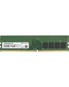 Модуль памяти DDR4 8GB JM3200HLB-8G 3200MHz Non-ECC 1Rx8 CL22 1,2V Transcend