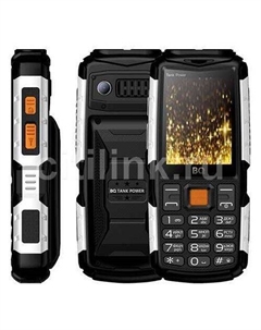 Сотовый телефон BQ Tank Power 2430, черный/серебристый Bq