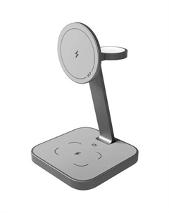 Беспроводное зарядное устройство VLP Unity Power, USB-C, 25Вт, 3A, серый Vlp