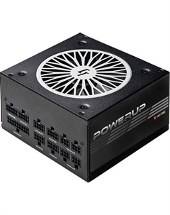 Блок питания PowerUp GPX-850FC, 850Вт, 80 PLUS GOLD, 120мм, черный, retail Chieftec