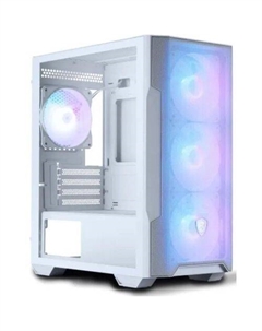 Корпус mATX MAG Forge M100R, Mini-Tower, без БП, белый Msi